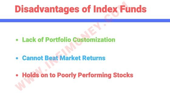 Disadvantages of Index Fund